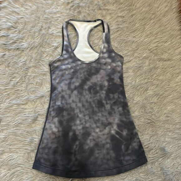 Lululemon CRB cool racer back snowy owl tank top size 4 - Picture 1 of 3